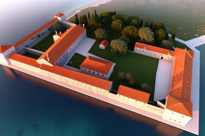 historic fortress in croatia