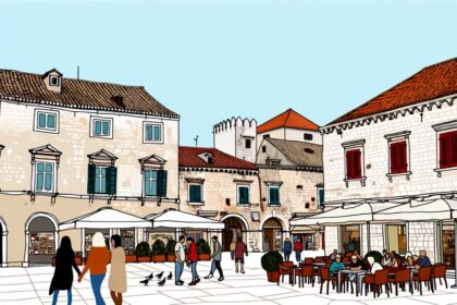 historic heart of zadar