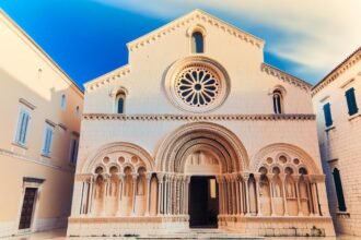 historic romanesque church landmark